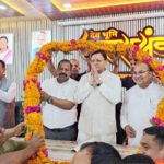 मुख्यमंत्री पुष्कर सिंह धामी ने किया पंचायत जनप्रतिनिधियों से किया जन संवाद