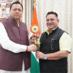 काशीपुर के विकास के लिए देहरादून पहुंचे महापौर दीपक बाली, सीएम के सामने रखीं कई बड़ी मांगें